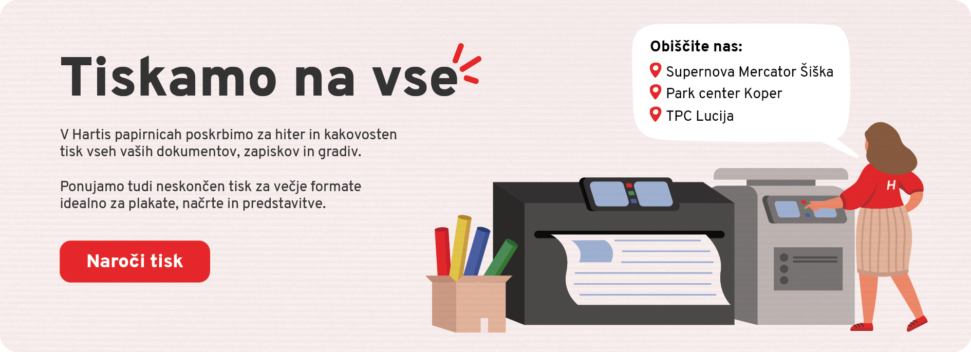 Storitev tiskanja