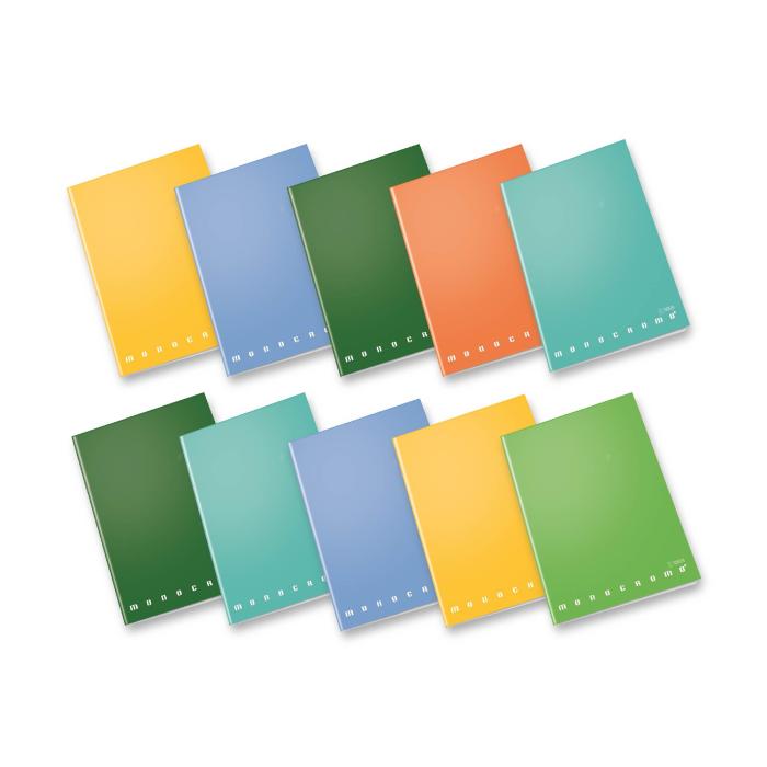 Zvezek A4 črtni 42 listni 80 g MONOCROMO GREEN 02309780C