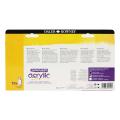 Akrilne barve 120 ml DALER ROWNEY GRADUATE set 10/1 D123900010