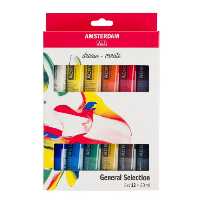 Akrilne barve set 20 ml AMSTERDAM GENERAL SELECTION V536R2 set 12/1
