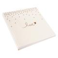 Foto album poročni 60 strani 30x31 cm LOVE HEARTS