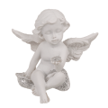 Angel iz poliestra s kristalnim srcem 5 cm 937174