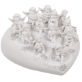 Angel iz poliestra s kristalnim srcem 5 cm 937174