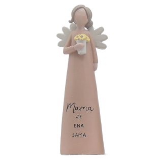Angel keramični 12,5 cm MAMA JE ENA SAMA SIANG13586