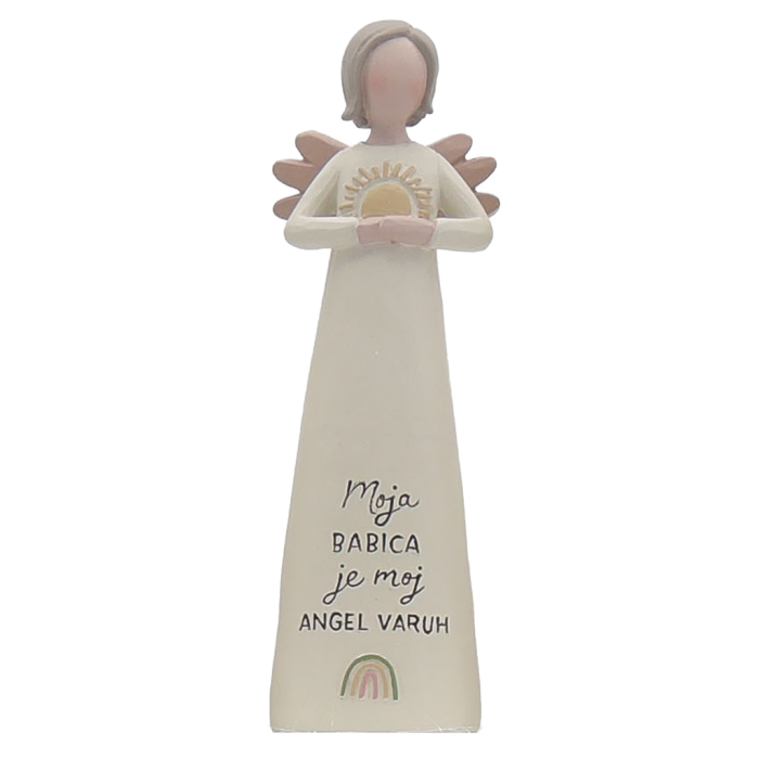 Angel keramični 12,5 cm MOJA BABICA JE MOJ ANGEL VARUH SIANG13580
