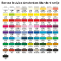 Akrilna barva v tubi 120 ml AMSTERDAM STANDARD SERIES