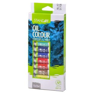 Oljne barve 12 ml STANDART set 12/1 646950 