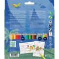 Barvice FABER CASTELL GRIP DINOZAVER set 24/1 272526