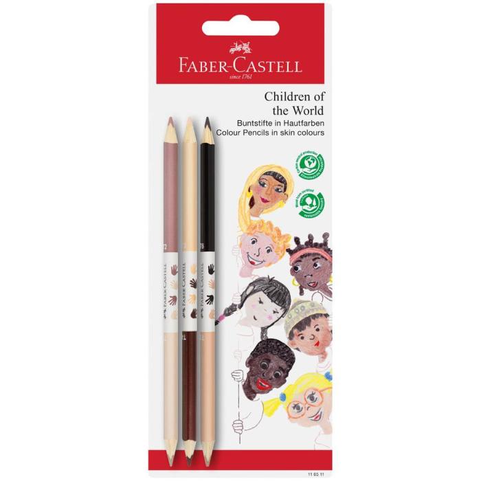 Barvice FABER CASTELL OTROCI SVETA set 3/1 272296