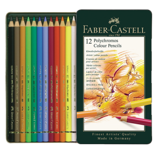 Barvice slikarske FABER CASTELL ART COLOUR PENCILS POLYCHROMOS set 12/1 270510