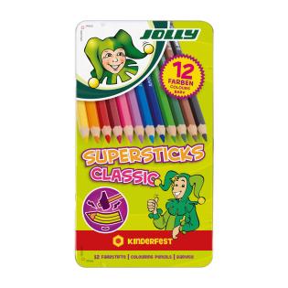 Barvice JOLLY SUPERSTICKS CLASSIC KINDERFEST METAL set 12/1