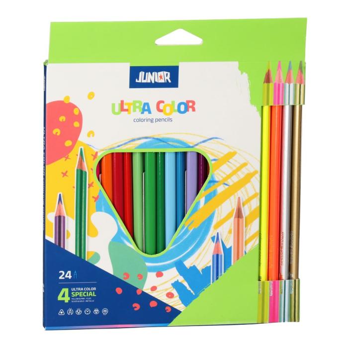 Barvice trikotne JUNIOR ULTRA COLOR set 24/1 130208