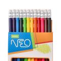 Barvice z radirkami NEO SAZIO TRIFLEX set 12/1 102116