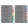 Barvice trikotne črn les FABER CASTELL BLACK WOOD EDITION set 36/1