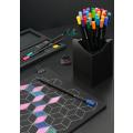 Barvice trikotne črn les FABER CASTELL BLACK WOOD EDITION set 36/1