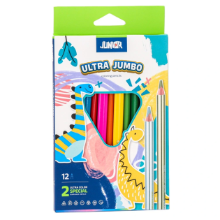 Barvice trikotne JUNIOR ULTRA JUMBO set 12/1 130210