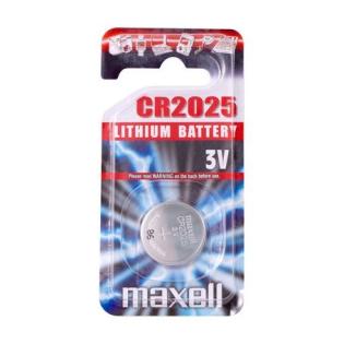 Baterija gumbna 3V CR2025 MAXELL