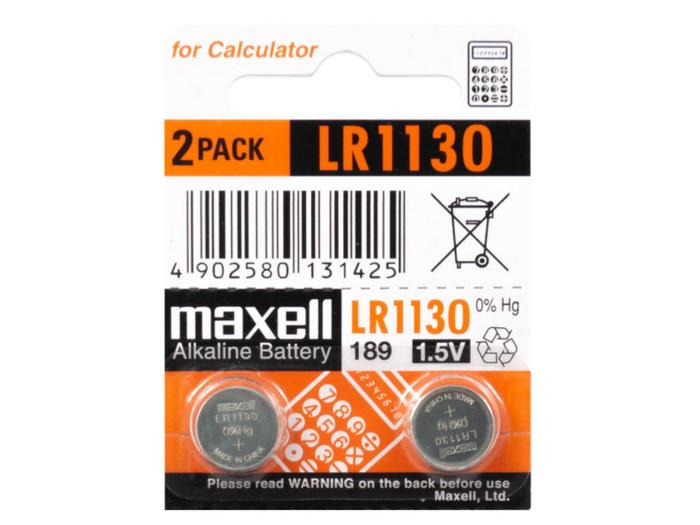 BATERIJA MAXELL LR1130  389-390 2/1