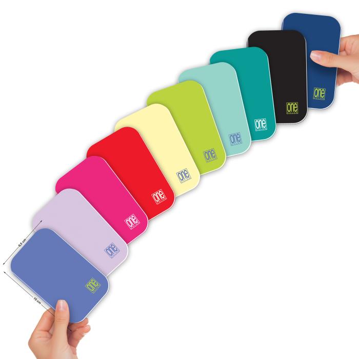 Beležka A5 ONE COLOR MIX barv