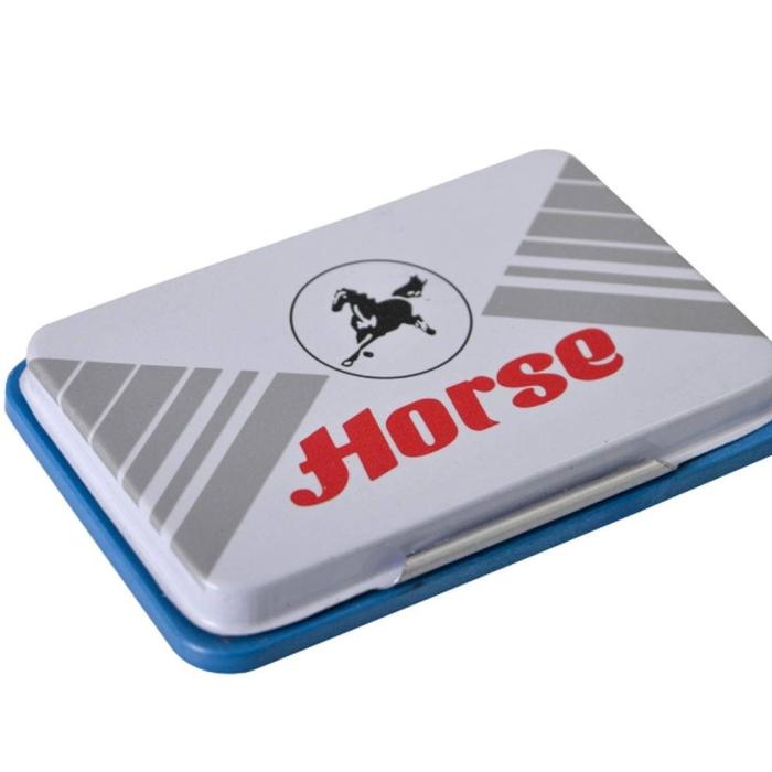 Blazinica za žige MODRA 11x7 cm HORSE 494000