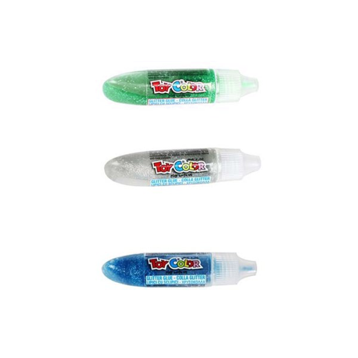Ble&scaron;čice v lepilu 12 ml MIX TOYCOLOR