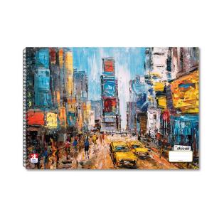 Blok risalni &scaron;piralni A3 skicirka 50 listov 190g New York