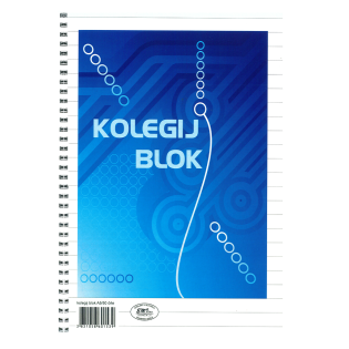 Blok zvezek &scaron;piralni črtni KOLEGIJ EMI