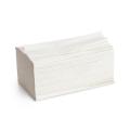 Papirnate brisače ZZ bele dvoslojne BULKY SOFT COMFORT DE-INKED Z-FOLD 121153 15V#