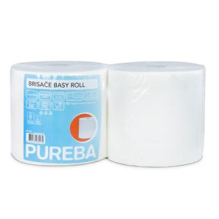 Papirnate brisače kuhinjske za roke v roli bonina 160 m PUREBA BASY ROLL set 2/1 321287