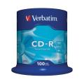 CD-R VERBATIM 700MB 52X 100 na osi  