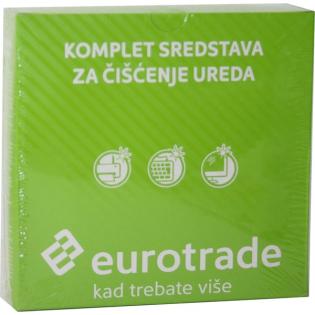 Čistilni set pisarni&scaron;ki za ekran računalnik tiskalnik EUROTRADE 