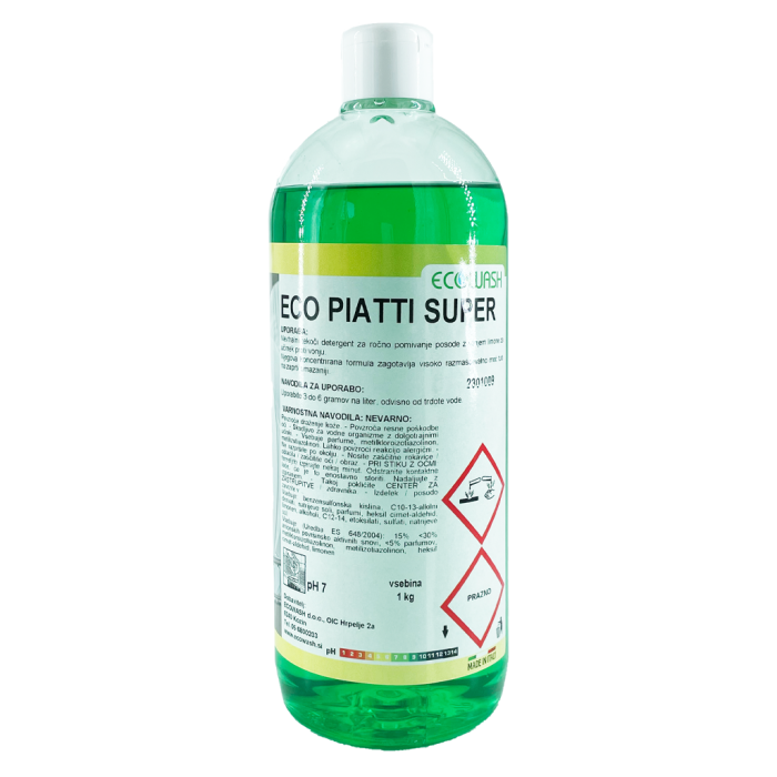Čistilo detergent za ročno pomivanje posode 1500 ml ECO PIATTI SUPER