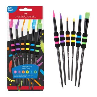 Čopiči FABER CASTELL BLACK EDITION set 6/1 272741