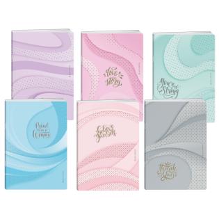 Zvezek A4 črtni 50 listni 70 g PLAY GLAM PASTEL 189861