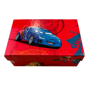 Darilna &scaron;katla avto rdeča 19x19x12 cm CARS DISNEY REX