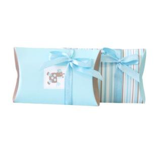 Darilna &scaron;katla etui pov&scaron;terček 6x4x2 cm mini CLAIREFONTAINE BABY SHOWER