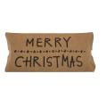 Darilna &scaron;katlica blazinica pov&scaron;terček kraft mini 14x6 cm CHRISTMAS set 4/1 946261