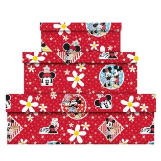 Darilna &scaron;katla 19x21 cm REX MINNIE MICKEY MOUSE DISNEY RETRO VINTAGE