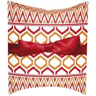 Darilna &scaron;katlica blazinica pov&scaron;terček 13,5x8x4 cm rdeča ARTOZ PILLOW