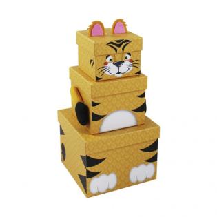Darilna &scaron;katla 15,5x12x15,5 TIGER K-29058-BXC set 3/1