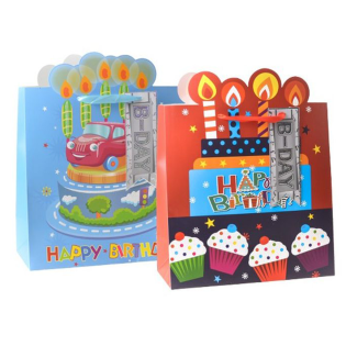 Darilna vrečka vse najbolj&scaron;e za rojstni dan torta FESTA! M HAPPY BIRTHDAY 712271