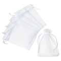 Darilna vrečka organza mo&scaron;njiček na poteg 14x17 cm I.C.CASA set 4/1 40769