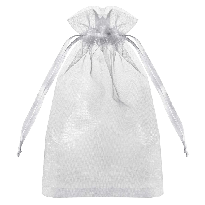 Darilna vrečka organza mo&scaron;njiček na poteg 14x17 cm I.C.CASA set 4/1 40769