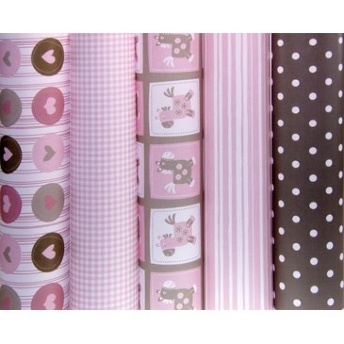 Darilni papir 2x0,7 m CLAIREFONTAINE BABY SHOWER