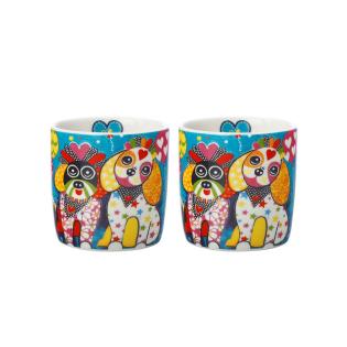 Skodelici za espresso 100 ml LOVE HEARTS MAXWELL & WILLIAMS set 2/1