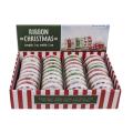 Darilni trak novoletni božični 2 cm x 2m 160091