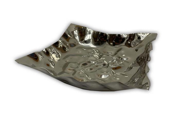 Pladenj podstavek organske oblike 33x33 cm