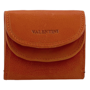 Denarnica usnjena oranžna mini VALENTINI 306 G21