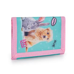 Denarnica otro&scaron;ka tekstilna OXYBAG PETS ŽIVALI