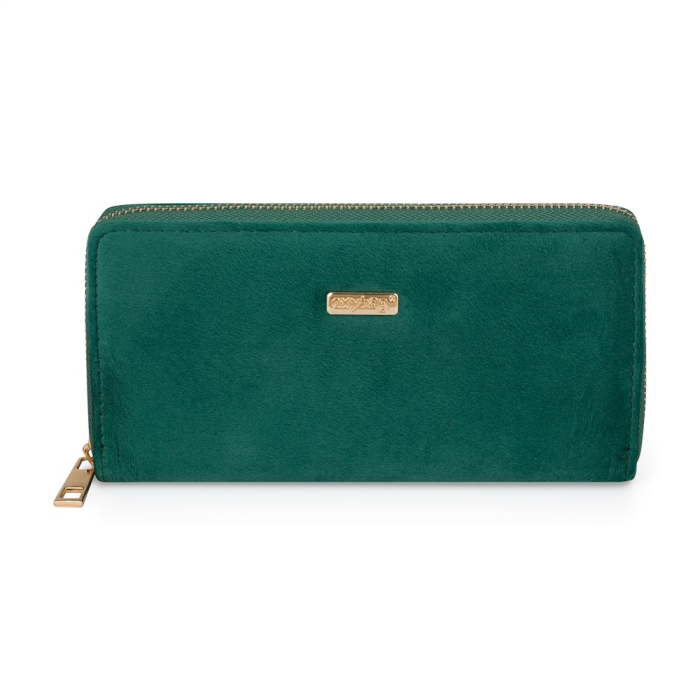 Denarnica žametna zelena OXYBAG LADY VELVET 9-64325